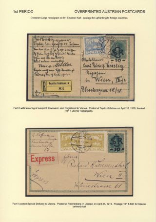 ČESKOSLOVENSKO 1918-1939: DVOJITÉ DOPISNICE V POŠTOVNÍM POUŽITÍ – list 19