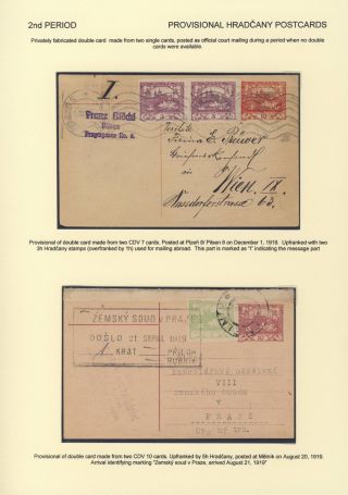 ČESKOSLOVENSKO 1918-1939: DVOJITÉ DOPISNICE V POŠTOVNÍM POUŽITÍ – list 35