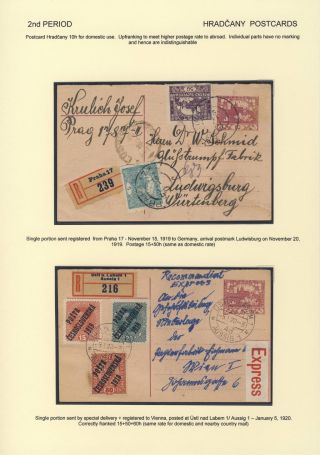 ČESKOSLOVENSKO 1918-1939: DVOJITÉ DOPISNICE V POŠTOVNÍM POUŽITÍ – list 40