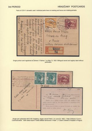 ČESKOSLOVENSKO 1918-1939: DVOJITÉ DOPISNICE V POŠTOVNÍM POUŽITÍ – list 52