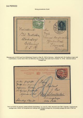 ČESKOSLOVENSKO 1918-1939: DVOJITÉ DOPISNICE V POŠTOVNÍM POUŽITÍ – list 58