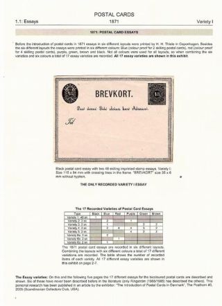 DÄNEMARK 1871-1905: ZWEIFÄRBIGE GANZSACHEN – Blatt 2
