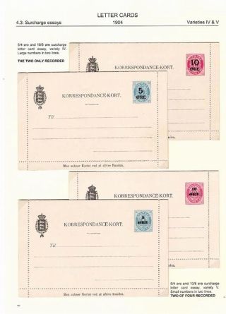 "BICOLOURED" POSTAL STATIONERY OF DENMARK 1871-1905 – sheet 103