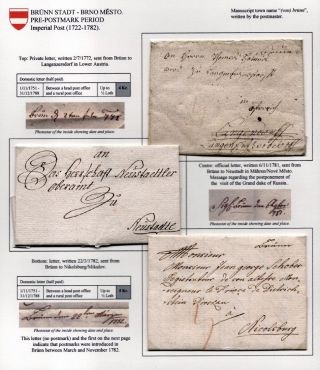 POŠTOVNÍ HISTORIE BRNA 1638-1875 – list 7
