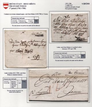 POŠTOVNÍ HISTORIE BRNA 1638-1875 – list 9