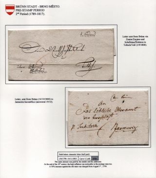 POŠTOVNÍ HISTORIE BRNA 1638-1875 – list 11