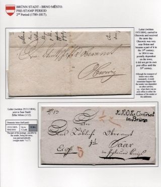 POŠTOVNÍ HISTORIE BRNA 1638-1875 – list 12