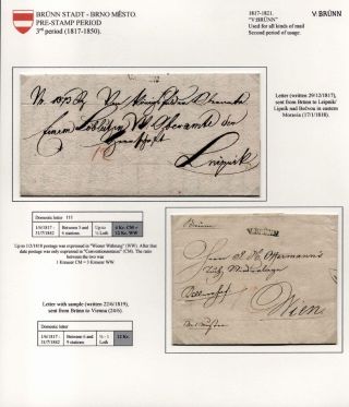 POŠTOVNÍ HISTORIE BRNA 1638-1875 – list 15