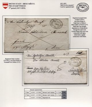 POŠTOVNÍ HISTORIE BRNA 1638-1875 – list 23