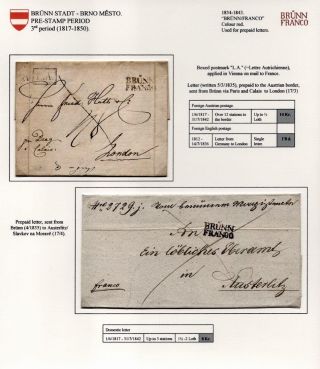 POŠTOVNÍ HISTORIE BRNA 1638-1875 – list 27