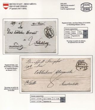 POŠTOVNÍ HISTORIE BRNA 1638-1875 – list 32