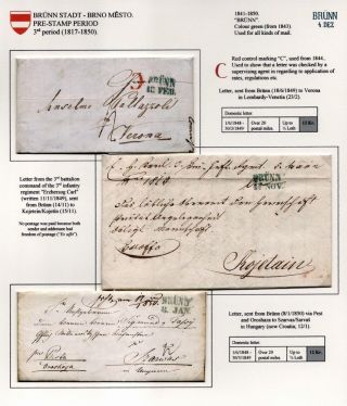 POŠTOVNÍ HISTORIE BRNA 1638-1875 – list 47