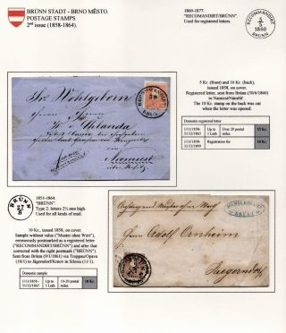 POŠTOVNÍ HISTORIE BRNA 1638-1875 – list 61