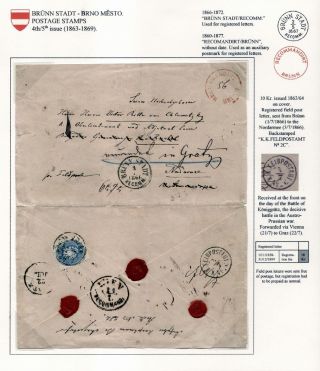 POŠTOVNÍ HISTORIE BRNA 1638-1875 – list 69