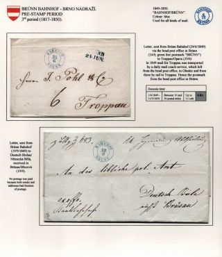 POŠTOVNÍ HISTORIE BRNA 1638-1875 – list 80