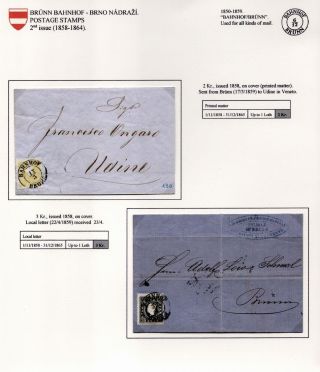 POŠTOVNÍ HISTORIE BRNA 1638-1875 – list 85