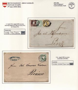 POŠTOVNÍ HISTORIE BRNA 1638-1875 – list 86