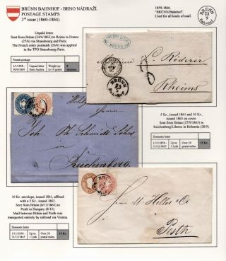 POŠTOVNÍ HISTORIE BRNA 1638-1875 – list 87