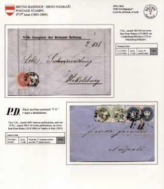 POŠTOVNÍ HISTORIE BRNA 1638-1875 – list 88