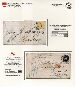 POŠTOVNÍ HISTORIE BRNA 1638-1875 – list 89