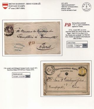 POŠTOVNÍ HISTORIE BRNA 1638-1875 – list 94