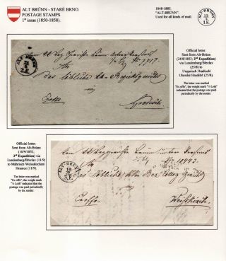 POŠTOVNÍ HISTORIE BRNA 1638-1875 – list 96