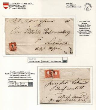 POŠTOVNÍ HISTORIE BRNA 1638-1875 – list 98