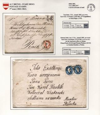 POŠTOVNÍ HISTORIE BRNA 1638-1875 – list 99