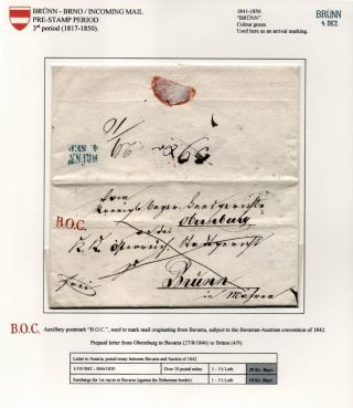 POŠTOVNÍ HISTORIE BRNA 1638-1875 – list 112