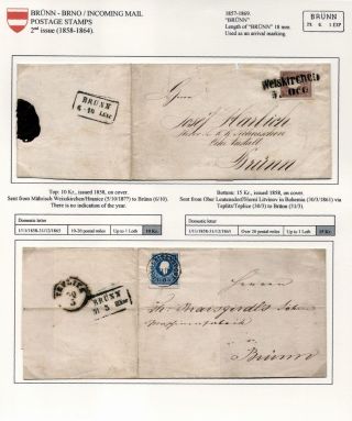 POŠTOVNÍ HISTORIE BRNA 1638-1875 – list 117