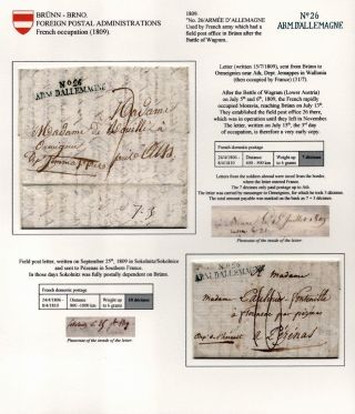 POŠTOVNÍ HISTORIE BRNA 1638-1875 – list 124