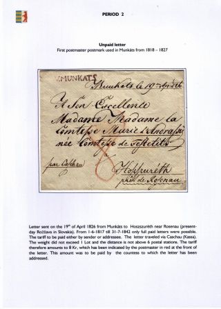 KARPATENUKRAINE 1876-1945: BRIEFMARKEN UND POSTGESCHICHTE – Blatt 6