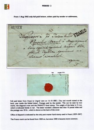 KARPATENUKRAINE 1876-1945: BRIEFMARKEN UND POSTGESCHICHTE – Blatt 8