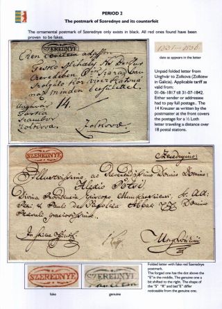 KARPATENUKRAINE 1876-1945: BRIEFMARKEN UND POSTGESCHICHTE – Blatt 11