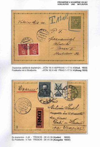 GANZSACHEN IM PROTEKTORAT BÖHMEN UND MÄHREN – Blatt 3