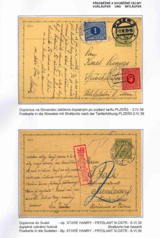 GANZSACHEN IM PROTEKTORAT BÖHMEN UND MÄHREN – Blatt 6