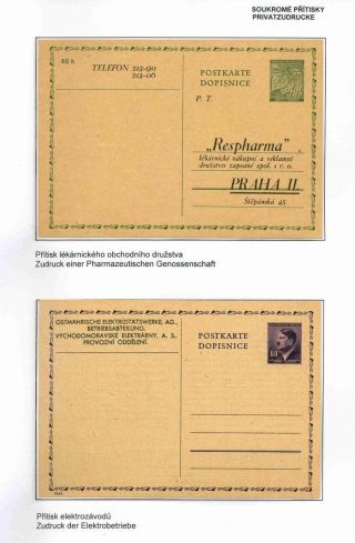 GANZSACHEN IM PROTEKTORAT BÖHMEN UND MÄHREN – Blatt 72
