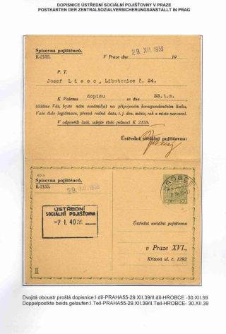 GANZSACHEN IM PROTEKTORAT BÖHMEN UND MÄHREN – Blatt 74
