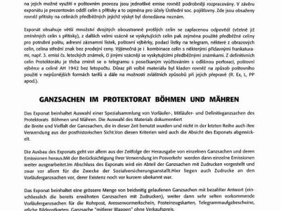 POSTAL STATIONERY IN PROTECTORATE BOHEMIA AND MORAVIA