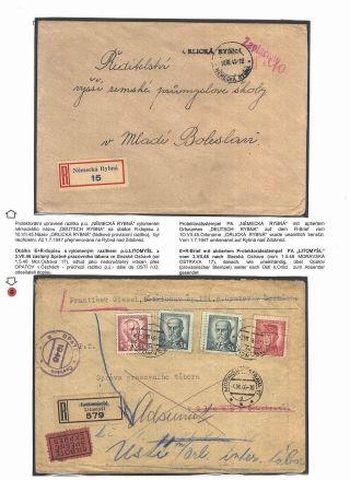 POVÁLEČNÁ RAZÍTKA NA ÚZEMÍ ČECH, MORAVY A SLEZSKA PO 2. SVĚTOVÉ VÁLCE – list 8