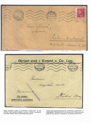 POVÁLEČNÁ RAZÍTKA NA ÚZEMÍ ČECH, MORAVY A SLEZSKA PO 2. SVĚTOVÉ VÁLCE – list 11
