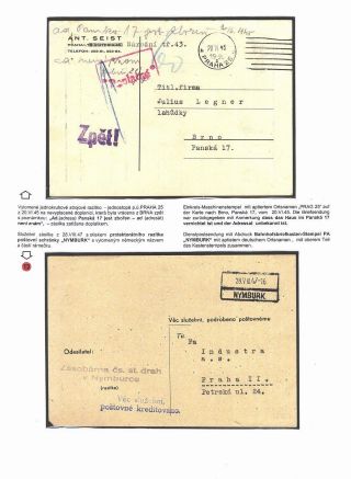 POVÁLEČNÁ RAZÍTKA NA ÚZEMÍ ČECH, MORAVY A SLEZSKA PO 2. SVĚTOVÉ VÁLCE – list 12