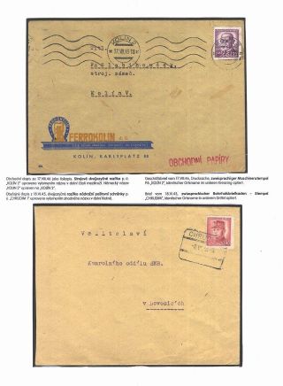 POVÁLEČNÁ RAZÍTKA NA ÚZEMÍ ČECH, MORAVY A SLEZSKA PO 2. SVĚTOVÉ VÁLCE – list 15