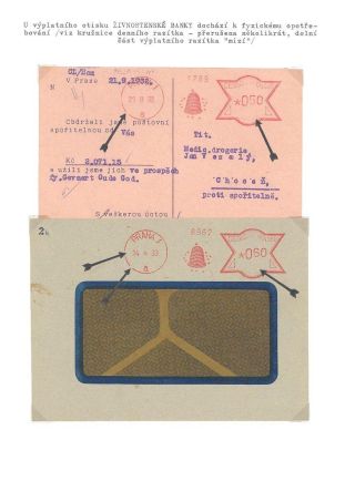 ČESKOSLOVENSKÉ VÝPLATNÍ OTISKY PRVNÍCH UŽIVATELŮ Z ROKU 1926 – list 13
