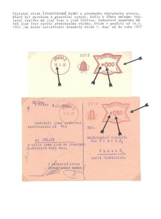 ČESKOSLOVENSKÉ VÝPLATNÍ OTISKY PRVNÍCH UŽIVATELŮ Z ROKU 1926 – list 14