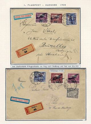 ČESKOSLOVENSKÁ LETECKÁ POŠTA 1920-1939 – list 18