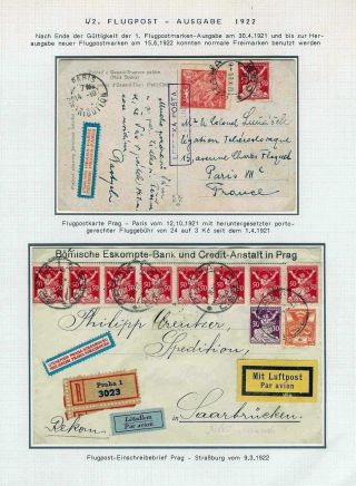 ČESKOSLOVENSKÁ LETECKÁ POŠTA 1920-1939 – list 19