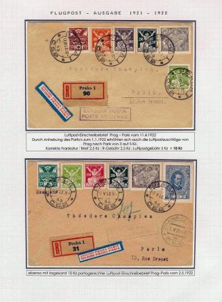 ČESKOSLOVENSKÁ LETECKÁ POŠTA 1920-1939 – list 20