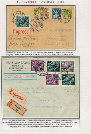 ČESKOSLOVENSKÁ LETECKÁ POŠTA 1920-1939 – list 25