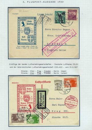 DIE TSCHECHOSLOWAKISCHE LUFTPOST 1920-1939 – Blatt 35